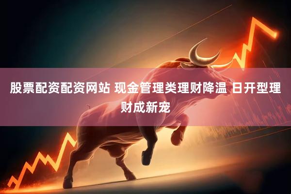 股票配资配资网站 现金管理类理财降温 日开型理财成新宠